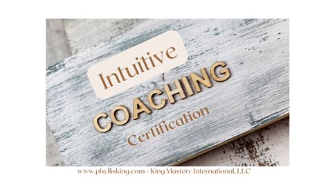 intuitive coaching certification.